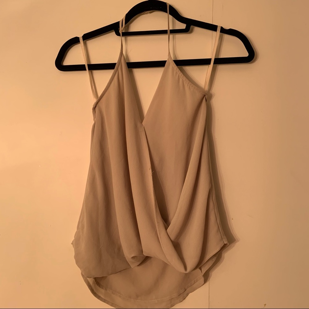 Flowy cross over dress tank